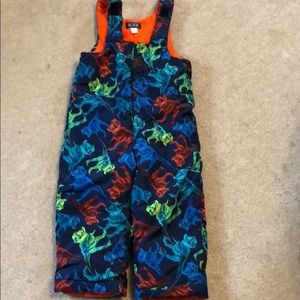 Dinosaur snow pants